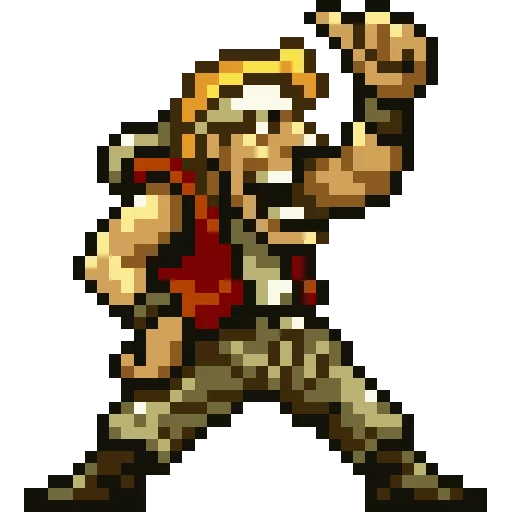 Стикерпак Metal Slug для Telegram — скачать