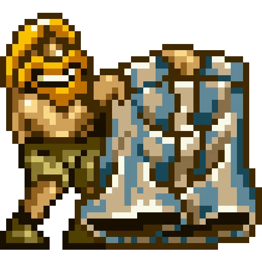 👖 Стикер «Metal Slug» для Telegram