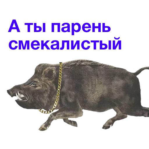 😛 Стикер «Метнулся» для Telegram