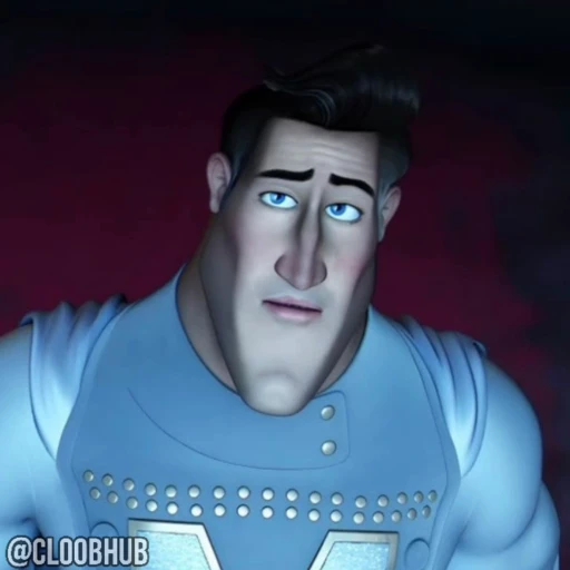 😈 Стикер «Megamind» для Telegram
