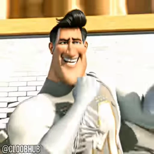 🤫 Стикер «Megamind» для Telegram