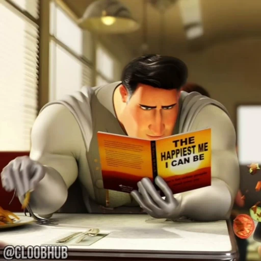 🥰 Стикер «Megamind» для Telegram
