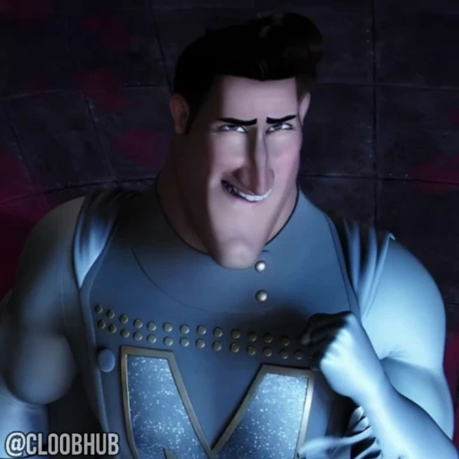 😈 Стикер «Megamind» для Telegram