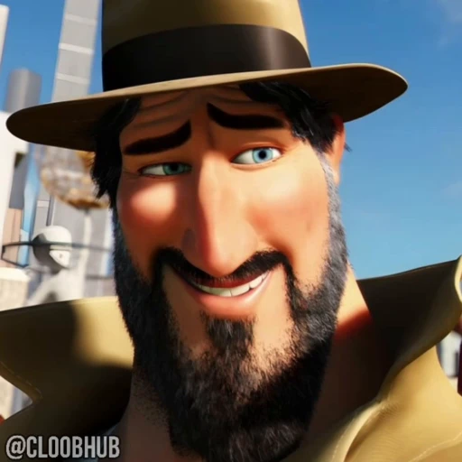 😈 Стикер «Megamind» для Telegram