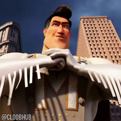 😘 Стикер «Megamind» для Telegram