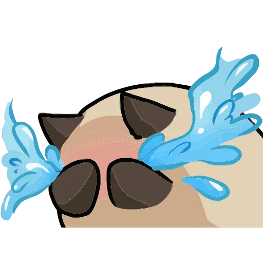 😭 Эмодзи «Mewha» для Telegram