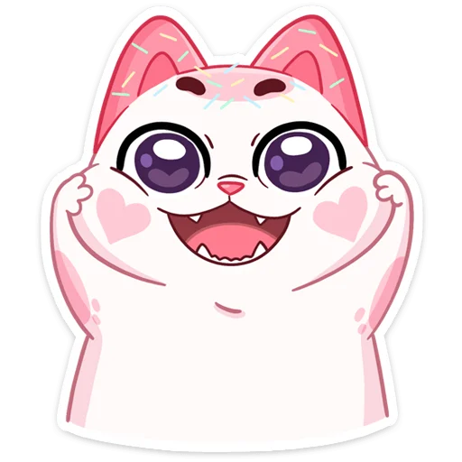 Стикерпак Миу-Ням для Telegram — скачать