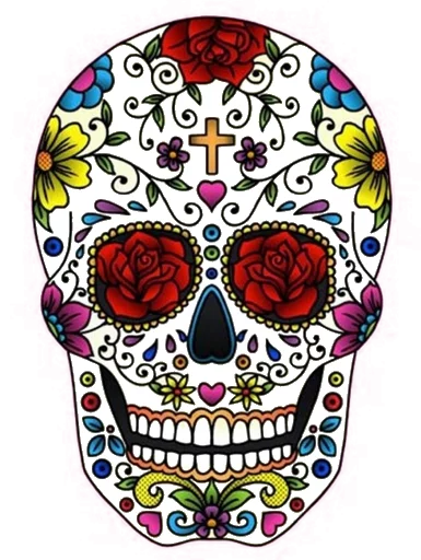 🌹 Стикер «Mexican Skulls» для Telegram