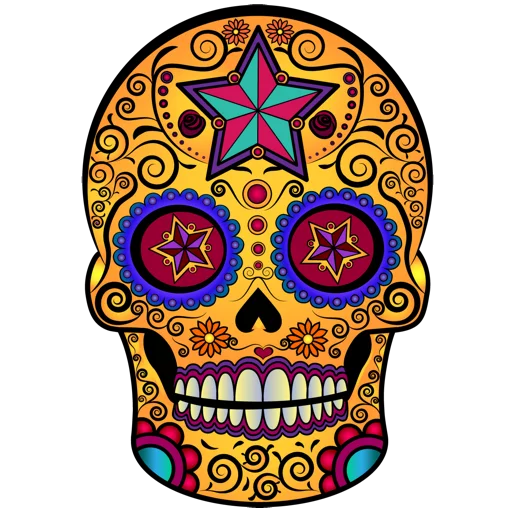 ⭐ Стикер «Mexican Skulls» для Telegram