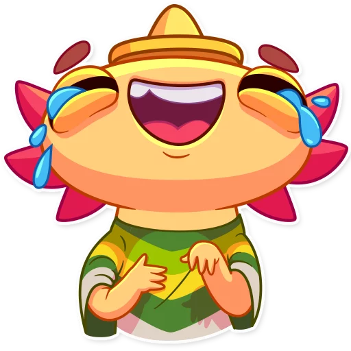 Стикерпак Mexican Axolotl для Telegram — скачать