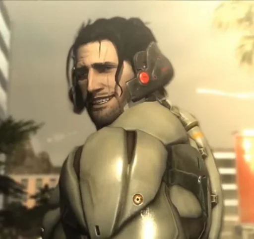 😀 Стикер «Metal Gear Rising» для Telegram