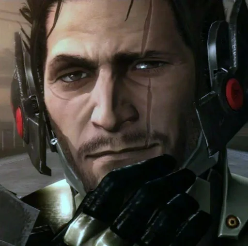 🤨 Стикер «Metal Gear Rising» для Telegram