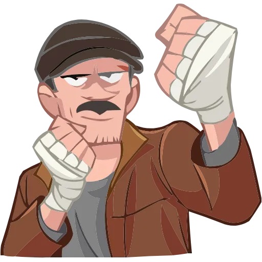 👊 Эмодзи «Майор Гром ()» для Telegram