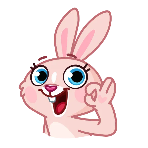 👌 Стикер «Mia Bunny» для Telegram