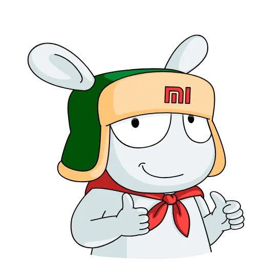 👍 Стикер «Mi Bunny» для Telegram