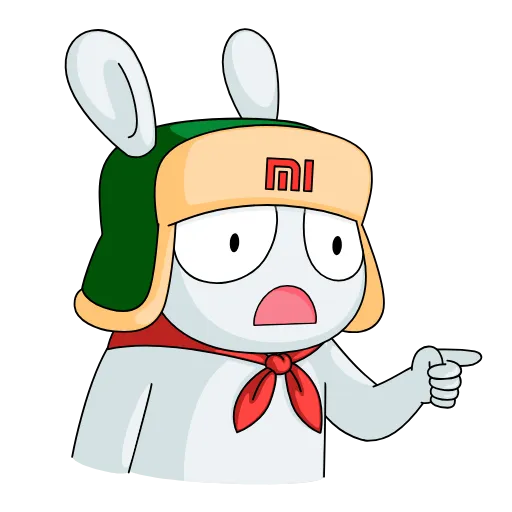 😦 Стикер «Mi Bunny» для Telegram