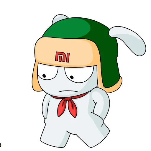 🙁 Стикер «Mi Bunny» для Telegram