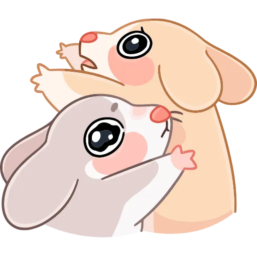 🤗 Эмодзи «Обнимышки» для Telegram