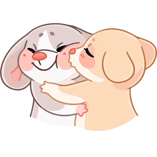 😘 Эмодзи «Обнимышки» для Telegram