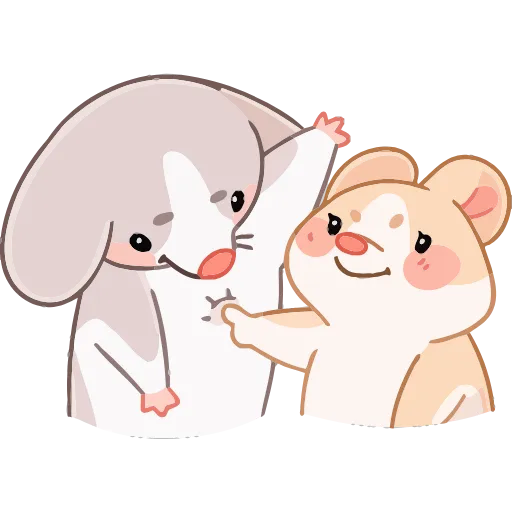 🙂 Эмодзи «Обнимышки» для Telegram