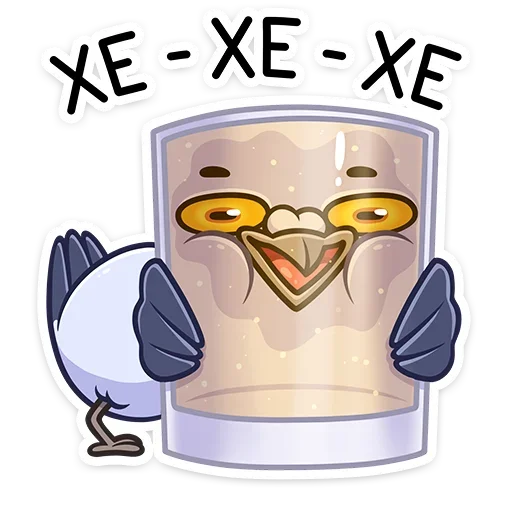 😂 Стикер «Голубка Вайолет» для Telegram