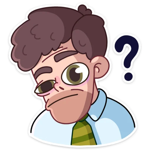 🤵 Стикер «Майкл покажет вам, что на работе можно не только скучать&;» для Telegram