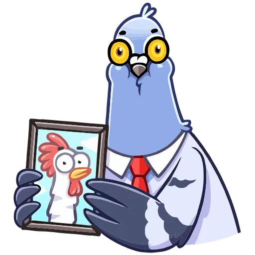 🐔 Эмодзи «Голубь Михаил» для Telegram