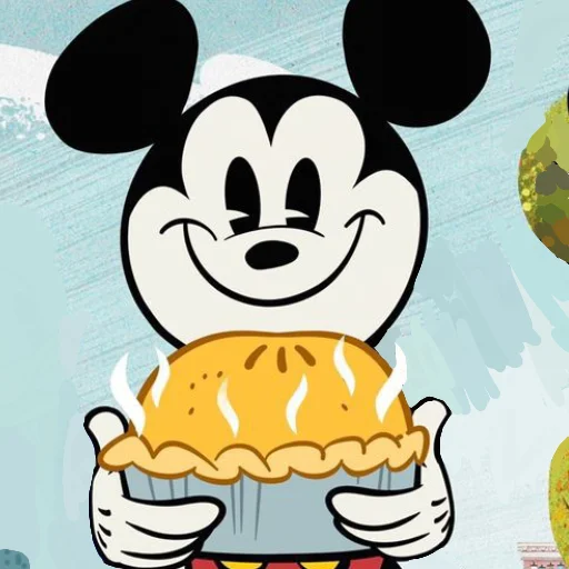 🥧 Стикер «Микки Маус!» для Telegram