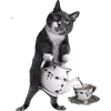 ☕️ Эмодзи «Микрокотики (Microcats)» для Telegram