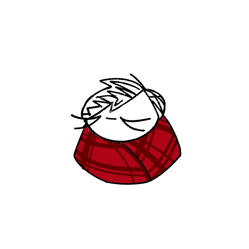 😔 Стикер «Микроножковый» для Telegram