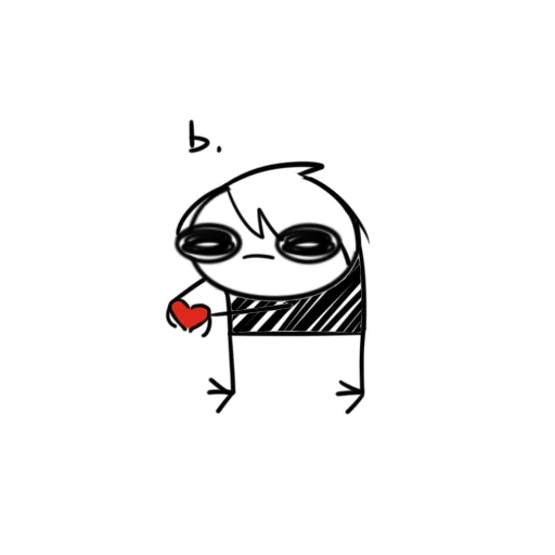 ❤️ Стикер «Микроножковый» для Telegram