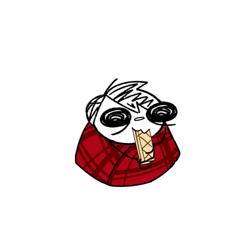 🧇 Стикер «Микроножковый» для Telegram