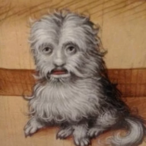 🐶 Стикер «middleage» для Telegram