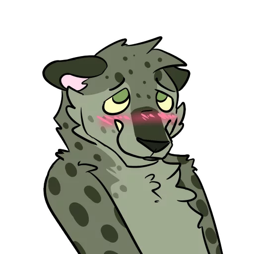 ☺️ Стикер «Midori Leopard» для Telegram