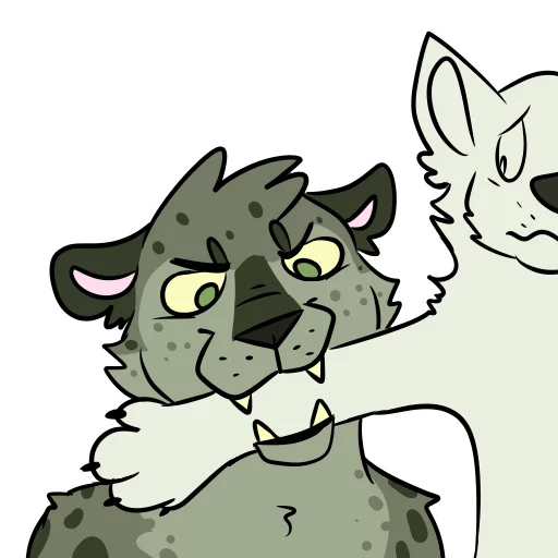 😠 Стикер «Midori Leopard» для Telegram