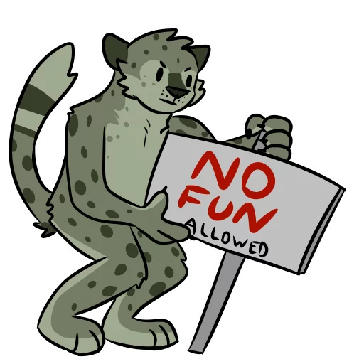 🚫 Стикер «Midori Leopard» для Telegram