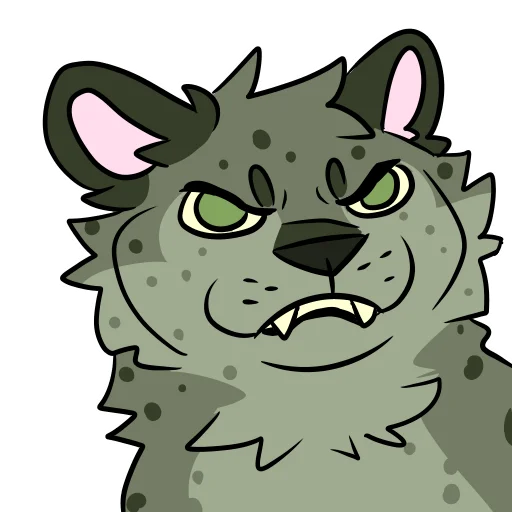 😬 Стикер «Midori Leopard» для Telegram