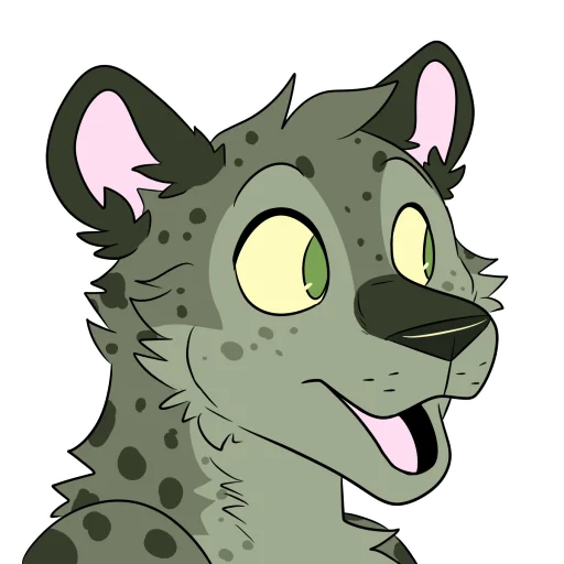 😲 Стикер «Midori Leopard» для Telegram
