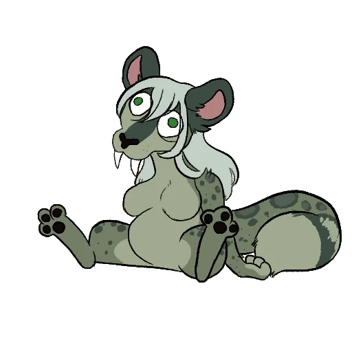 😵‍💫 Стикер «Midori Leopard» для Telegram