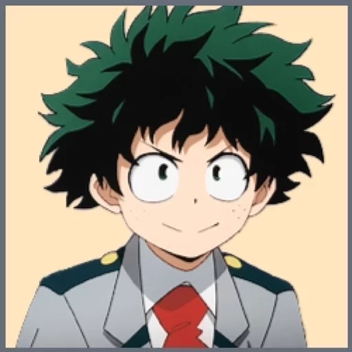 😆 Стикер «Midoriya Izuku» для Telegram