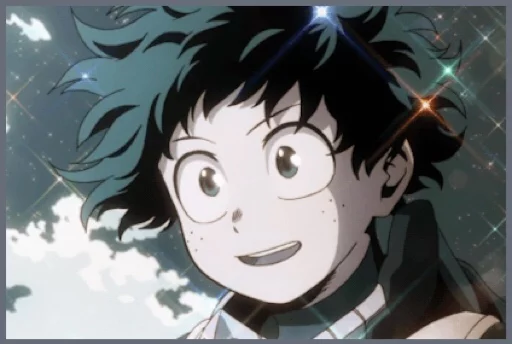 😯 Стикер «Midoriya Izuku» для Telegram