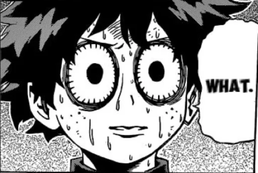 😐 Стикер «Midoriya Izuku» для Telegram