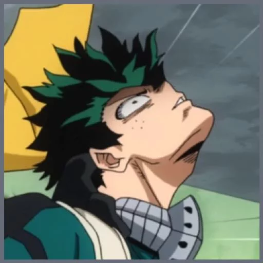 😨 Стикер «Midoriya Izuku» для Telegram