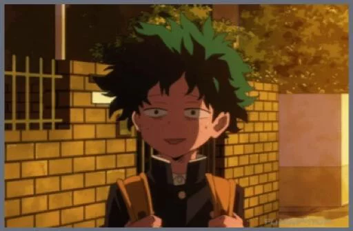 😑 Стикер «Midoriya Izuku» для Telegram