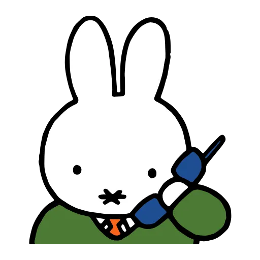 📱 Эмодзи «🐰Miffy bunny» для Telegram