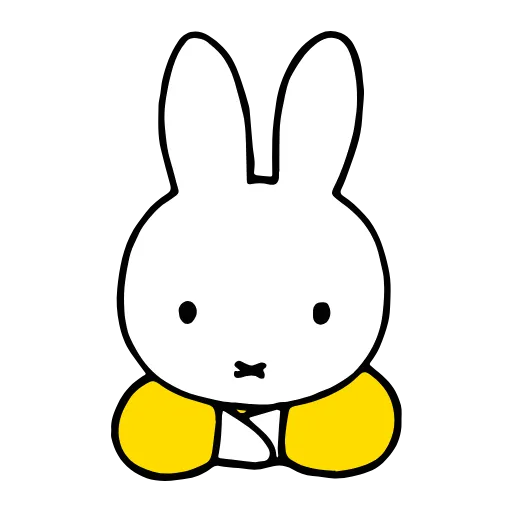 👀 Стикер «miffy» для Telegram