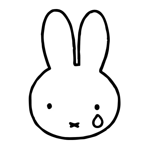 😢 Стикер «miffy» для Telegram