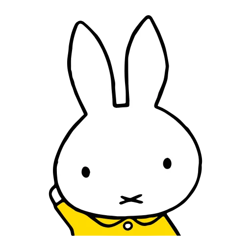 🤔 Стикер «miffy» для Telegram