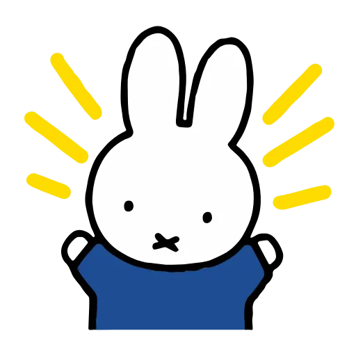 🙌 Стикер «miffy» для Telegram