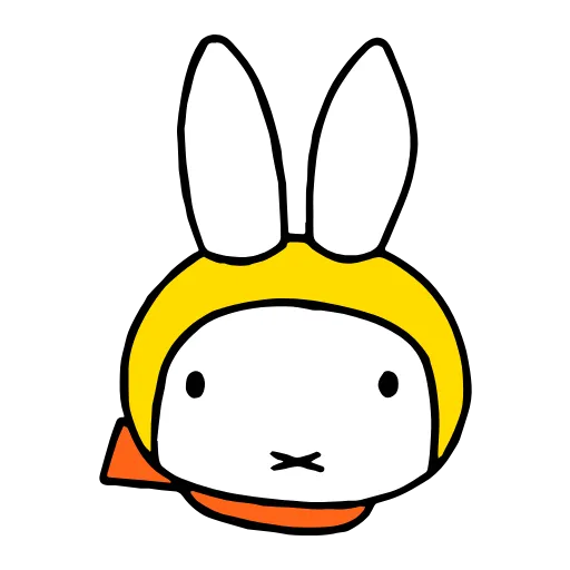 🐰 Стикер «miffy» для Telegram